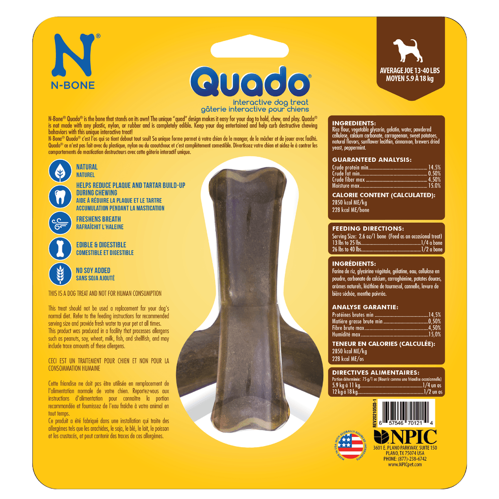 NBone® Quado® BBQ Howell, MI Pet X Supplies & Tack