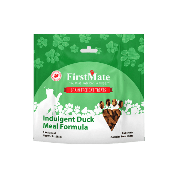 FirstMate Indulgent Duck Treats For Cats (3 Oz)