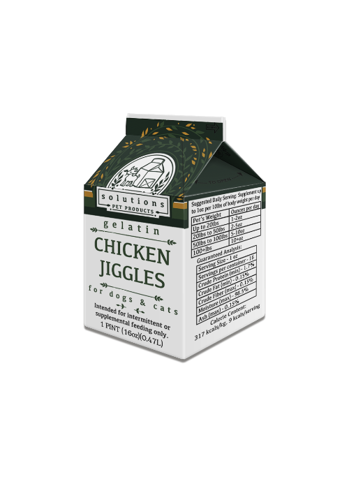 Solutions Pet Products Chicken Jiggles Supplement (32 oz)