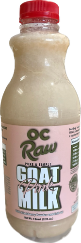 OC Raw Dog Frozen Pink Goat Milk