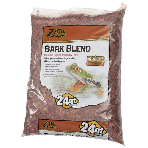 Zilla Bark Blend Premium Reptile Bedding & Litter (24 QUART)