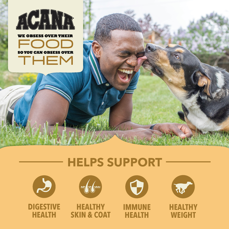 ACANA Wholesome Grains Free-Run Poultry & Grains Recipe Dry Dog Food (22.5-lb)