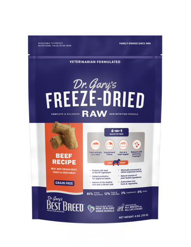 Dr Gary's Best Breed Freeze-dried Beef Recipe