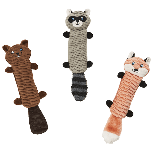 Ethical Pet Spot Skinneeez Stretch & Squeak Assorted Dog Toy