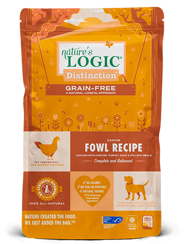 Nature's Logic K9 Grain Free Distinction Fowl (24lb)