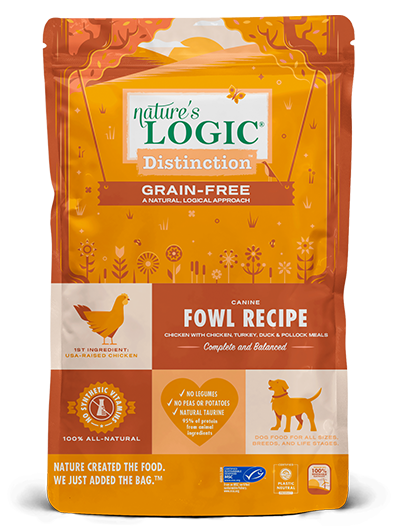 Nature's Logic K9 Grain Free Distinction Fowl (24lb)