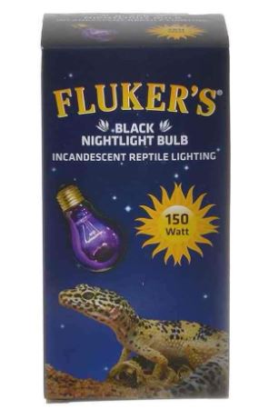 Fluker's Black Nightlight Bulb