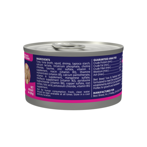 Dr. Gary's Best Breed Tuna & Seafood Recipe Cat Food