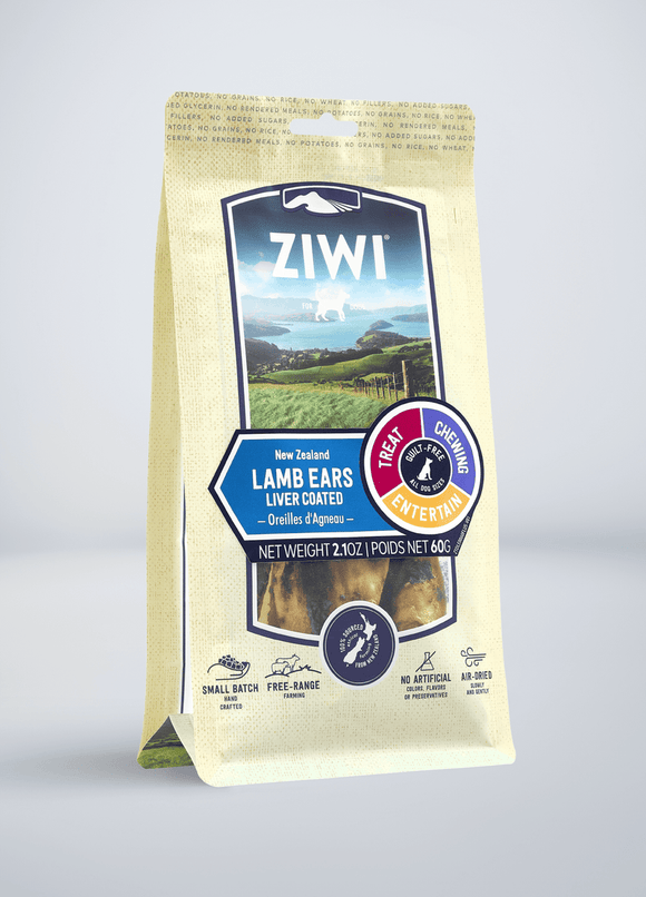 ZIWI® Lamb Ears - Liver Coated (2.1 oz.)