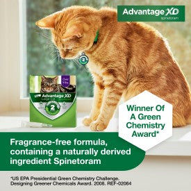 Advantage XD Large Cat Flea Prevention & Treatment For Cats