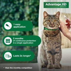 Advantage XD Large Cat Flea Prevention & Treatment For Cats