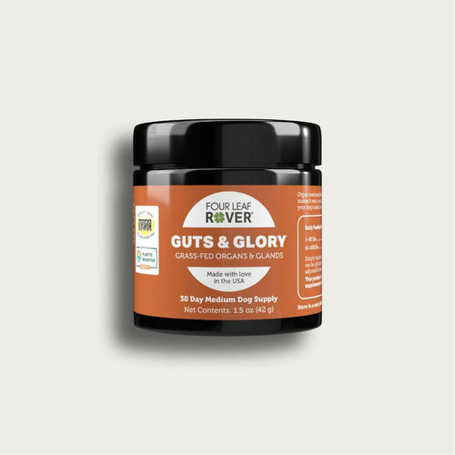 Four Leaf Rover Guts & Glory Grass-Fed Organs & Glands for Dogs