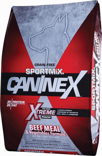 SPORTMiX CanineX Grain Free Beef Meal & Vegetables Recipe Dry Dog