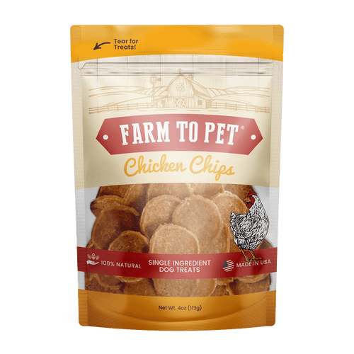 Farm To Pet Chicken Chips Single Ingredient Dog Treats