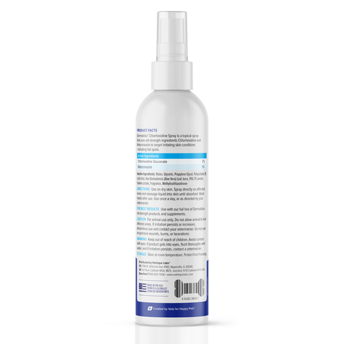 Vetnique Labs Dermabliss™ Anti-Bacterial & Anti-Fungal Chlorhexidine Antiseptic Spray