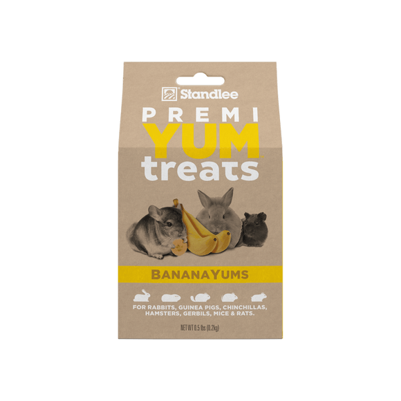 Standlee PremiYum BananaYums for Small Animal Treats