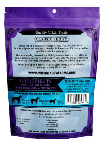 Wild Meadow Farms Classic Duck Minis Dog Treats