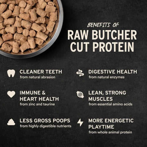 Vital Essentials Freeze-Dried Raw Protein Beef & Chicken Soft Nibs Meal or Mixer Cat Food