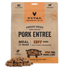 Vital Essentials Freeze-Dried Raw Protein Pork Soft Nibs Meal or Mixer Dog Food
