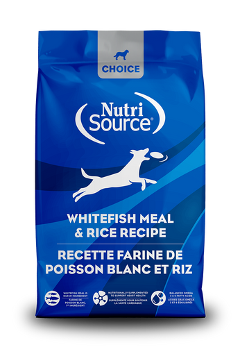 NutriSource® Choice Whitefish Meal & Rice Recipe Dry Dog Food