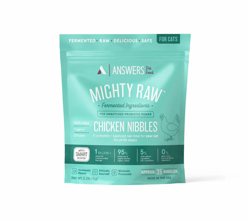Answers Pet Food Mighty Raw Chicken For Cats
