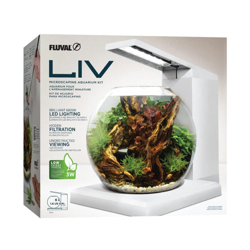 Fluval Liv Aquarium Kit White