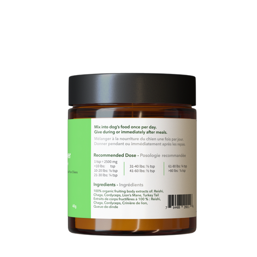 North Hound Life Mushroom Power Five Mushroom Superblend