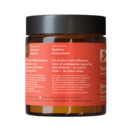 North Hound Life Turmeric Wellness+ | Turmeric and MCT Oil blend