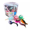 Coastal Pet Turbo Monster Wand with Feathers Cat Toy