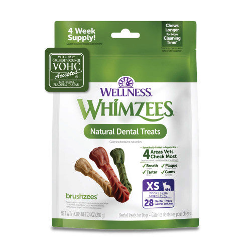 Whimzees Brushzees Dog Dental Treat