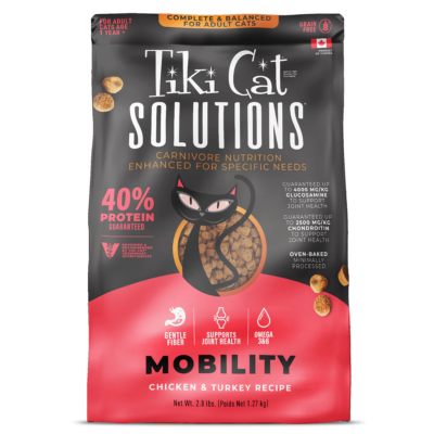 Tiki Cat™ Solutions™ Mobility Baked Kibble Chicken & Turkey Recipe