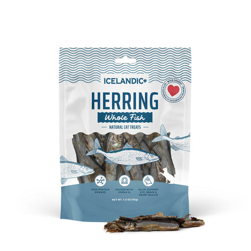 Icelandic+ Herring Whole Fish Cat Treats