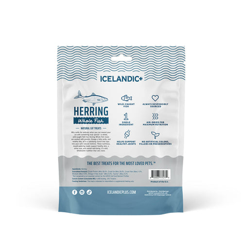 Icelandic+ Herring Whole Fish Cat Treats