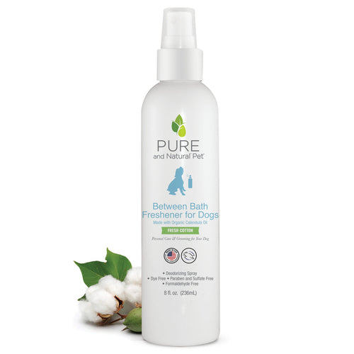 Pure and Natural Pet Between Bath Freshener (Fresh Cotton)