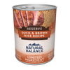 Natural Balance Limited Ingredient Duck & Brown Rice Recipe Wet Dog Food