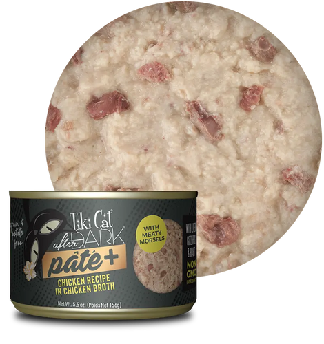 Tiki Cat™ After Dark® Pâté Chicken Recipe in Chicken Broth Wet Cat Food