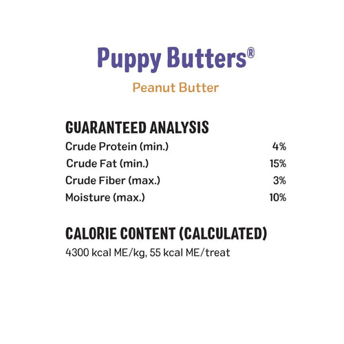 Three Dog Bakery Puppy Butters® Dog Treats