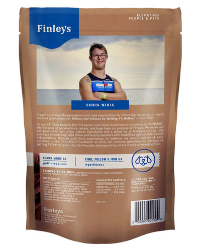 Finley's Chicken & Wild Boar Recipe Meaty Sticks Dog Treats