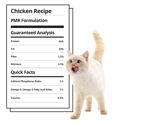 Steve's Real Food Freeze-Dried Raw Cat Food Chicken Recipe