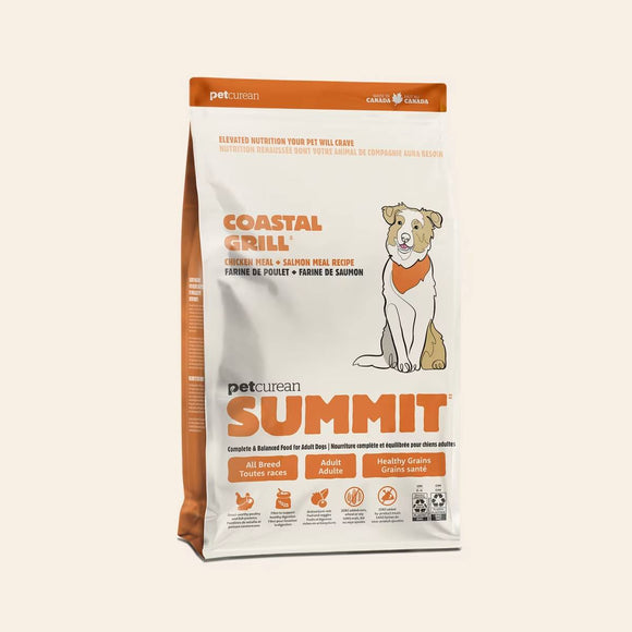 Petcurean Summit Coastal Grill Chicken Meal + Salmon Meal Recipe For Adult Dogs (25 LB)