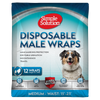 Simple Solution Disposable Male Dog Wraps
