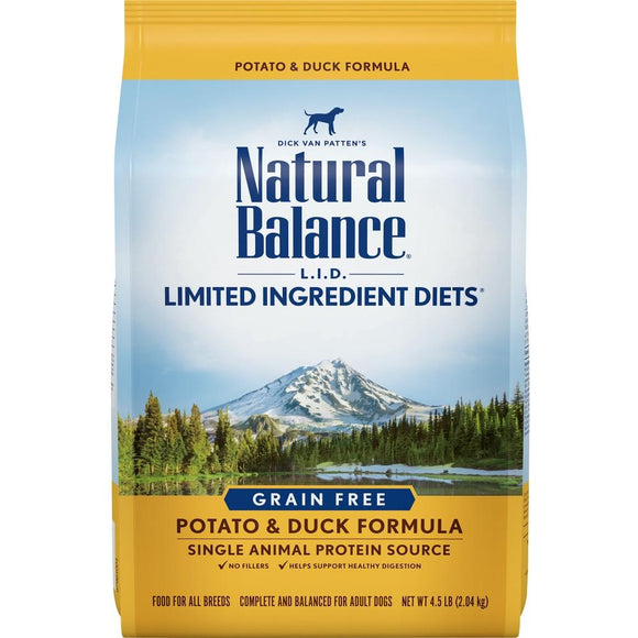 Natural Balance L.I.D. Limited Ingredient Diets Potato and Duck Dry Dog Food