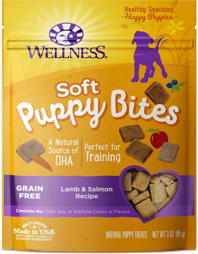 Wellness Soft Puppy Bites Lamb & Salmon Recipe Dog Treats