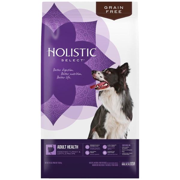 Holistic Select Natural Grain Free Adult Health Deboned Turkey and