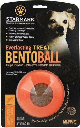 Starmark Everlasting Treat Bento Ball Dog Chew Toy