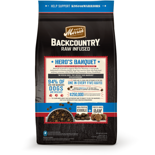 Merrick Backcountry Grain Free Hero's Banquet Dry Dog Food