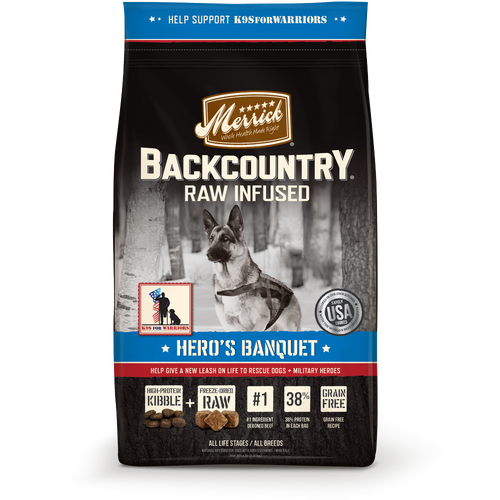 Merrick Backcountry Grain Free Hero's Banquet Dry Dog Food