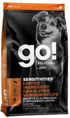 Petcurean GO Solutions Sensitivities Limited Ingredient Venison