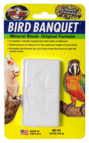Zoo Med Original Formula Bird Banquet® Mineral Block (5 oz)