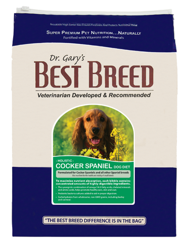 Dr. Gary's Best Breed Cocker Spaniel Dog Diet